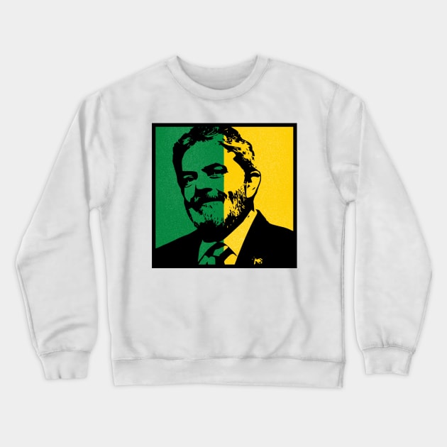 LULA Brasil 2022 Crewneck Sweatshirt by Amescla
